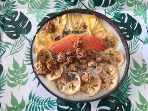 Vegan Smoothie bowl  at The Nest in Galle