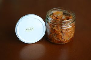 Vegan Kimchi at Plantarium in Hyderabad