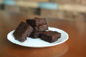 Whole Wheat Vegan Brownies at Plantarium in Hyderabad