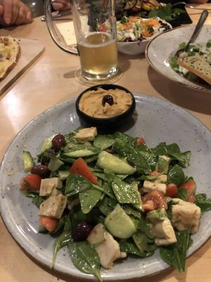 Fattoush Salad at Brauhaus Sacher in Leonberg