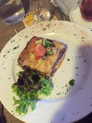 dish of the week - vegan moussaka at Brauhaus Sacher in Leonberg