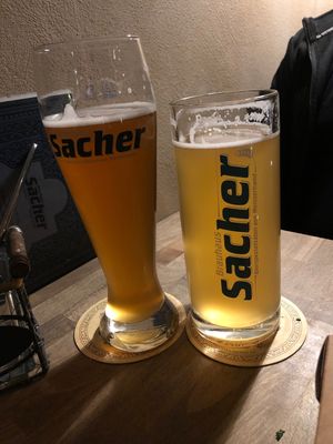 Homemade beer ! at Brauhaus Sacher in Leonberg