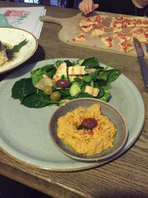 Fatoush Salat (small Portion) at Brauhaus Sacher in Leonberg