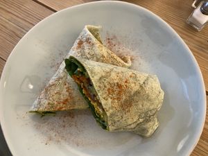 Mushroom roll at Manjerica in Lisbon