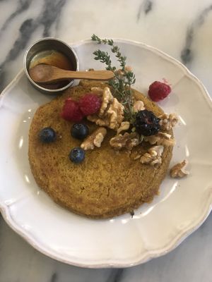 Panqueca de abóbora at Manjerica in Lisbon