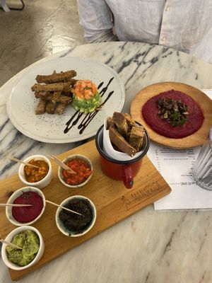 Dips  at Manjerica in Lisbon