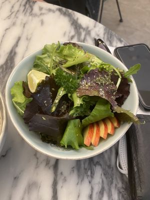 green salad  at Manjerica in Lisbon