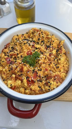 Tofu con pomodoro   at Manjerica in Lisbon