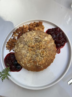 Almond cake  at Manjerica in Lisbon