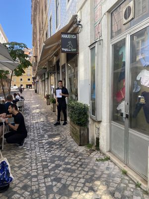 Outside  at Manjerica in Lisbon