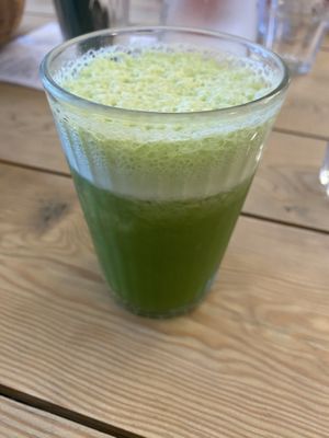 Green juice   at Manjerica in Lisbon