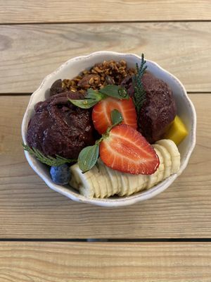 Açai bowl   at Manjerica in Lisbon