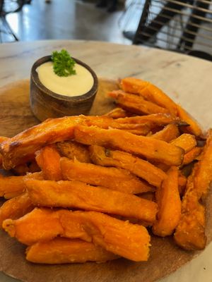 Appetizers - Sweet potato at Manjerica in Lisbon
