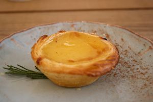 vegan pastel nata at Manjerica in Lisbon