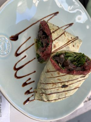 Mushroom wrap  at Manjerica in Lisbon