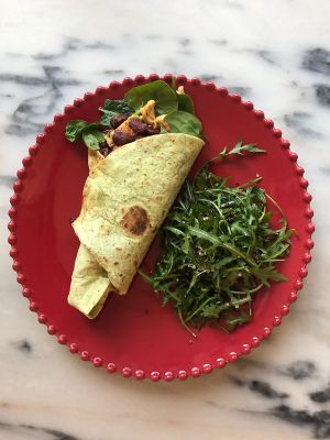 Wrap your veggies! at Manjerica in Lisbon