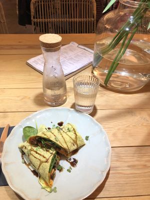 Mushroom wrap at Manjerica in Lisbon