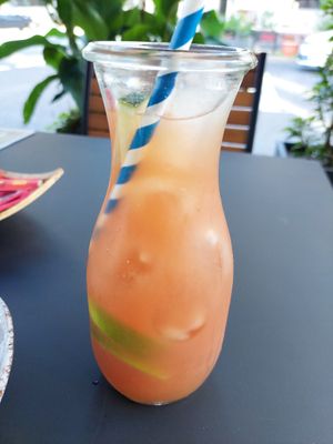 Guava Lime Iced Tea (4.50) at Tam Tam in Dusseldorf