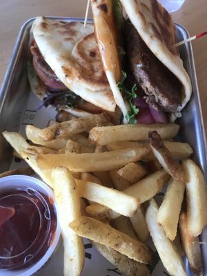 Possible Burger  at Forty Acres Soul Kitchen in Grand Rapids