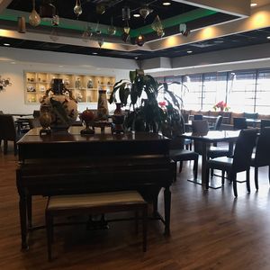 Piano room at Oriental Jade in Bangor