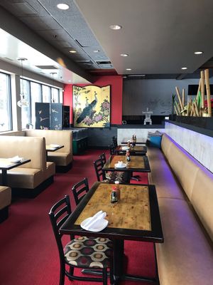 Dining room at Oriental Jade in Bangor