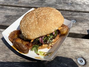   at Falafel and Friends in Norwich