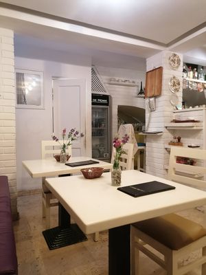 The restaurant area at Lo De Monik in Havana