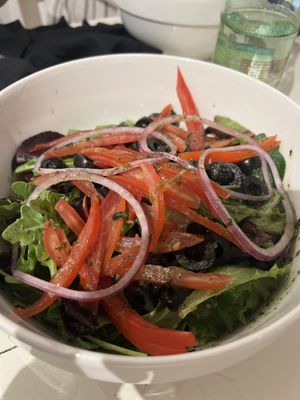 Tuscan salad   at Qulture in Puerto Vallarta