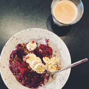 Açaí bowl!💕🌄🌷 at Pom & Flora in Stockholm