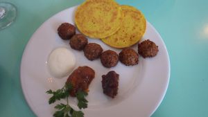 Nutty Spicy Little Things at Spinacio's in St Ives