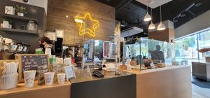 Counter at Bonus Bakery in Vancouver