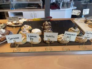 Cookie options   at Bonus Bakery in Vancouver