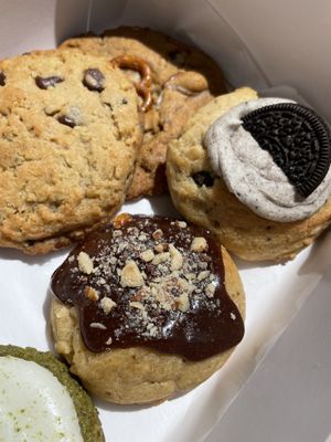 Nutella and cookies   at Bonus Bakery in Vancouver