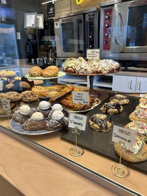 All vegan!   at Bonus Bakery in Vancouver