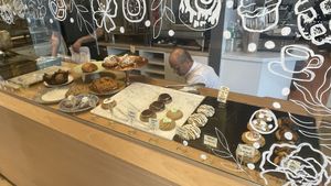   at Bonus Bakery in Vancouver