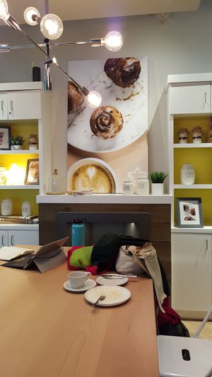 Inside at Bonus Bakery in Vancouver