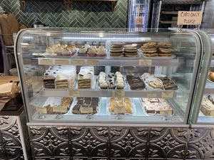 So many choices!!!! at Valhalla Bakery in St Petersburg