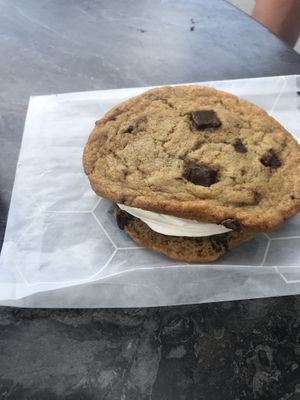 Cookie sandwich  at Valhalla Bakery in St Petersburg