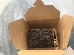 Death bar (brownie, peanut butter and Oreo) at Valhalla Bakery in St Petersburg