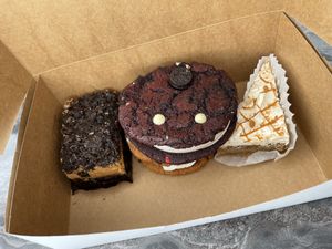 The vanilla one was amazing  at Valhalla Bakery in St Petersburg