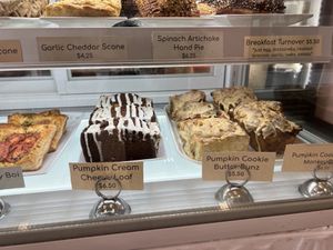 Vegan baked goods  at Valhalla Bakery in St Petersburg