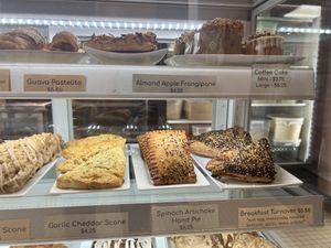 Vegan baked goods  at Valhalla Bakery in St Petersburg