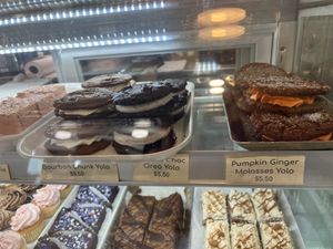 Vegan baked goods   at Valhalla Bakery in St Petersburg