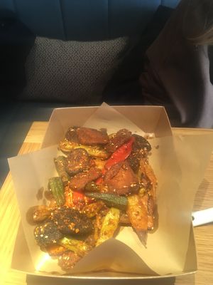 Vegetable BBQ at Better Way 素研 - Sù Yán Sù Shí Cān Tīng - Minzheng St in Dalian