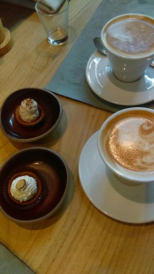 Macadamia cappuccino at Antonio Chiodi Latini in Turin