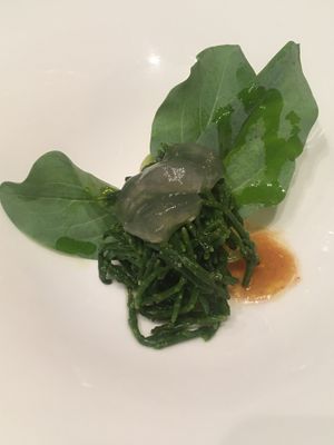 Vegan oyster  at Antonio Chiodi Latini in Turin