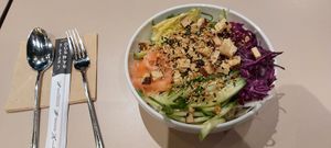 Vegan bowl at Poke Bowl in Tallinn