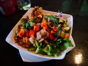 Buddha Bowl at Palmar Beach Lodge in Bastimento