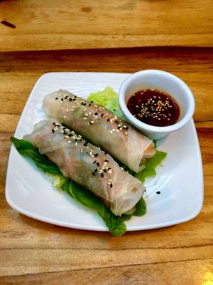 summer rolls at Palmar Beach Lodge in Bastimento