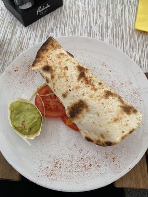 vegetable wrap & guacamole at Gostilna Pri Pošti in Ptuj